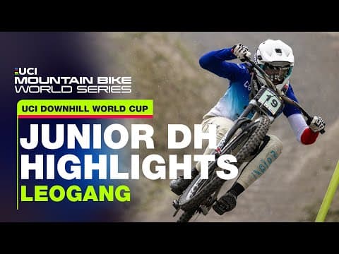 Leogang Downhill Junior Men Winning Run