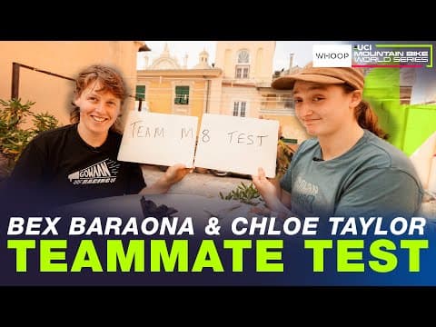 Bex Baraona & Chloe Taylor take on the ' Teammate Test' 
