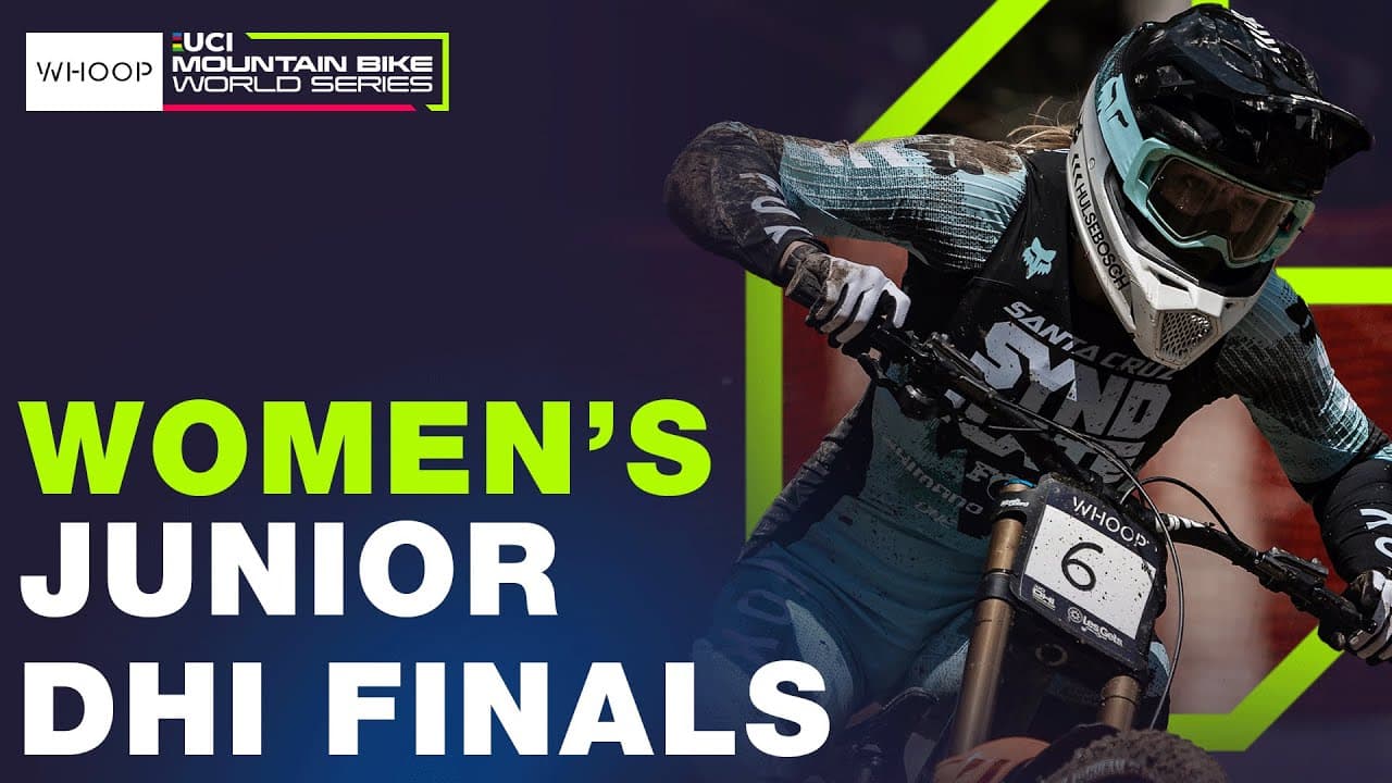 RACE HIGHLIGHTS | UCI Downhill World Cup | Women&#39;s Junior | Les Gets, Haute-Savoie 🇫🇷