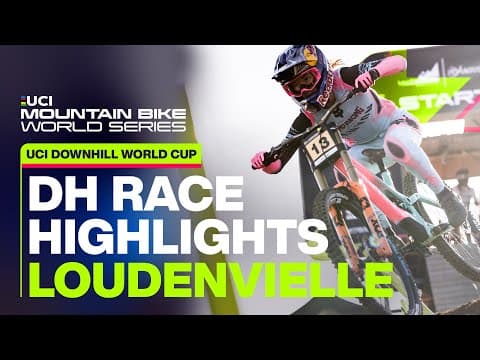 Loudenvielle Downhill Elite Women Race Highlights