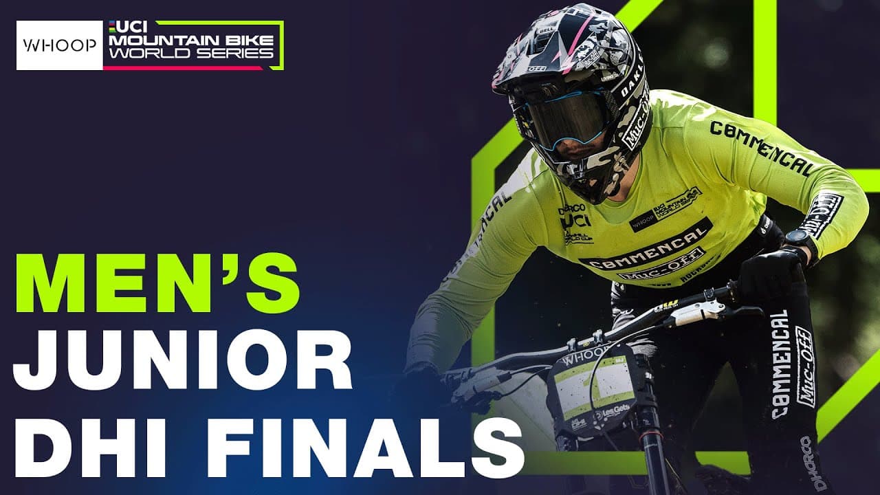 RACE HIGHLIGHTS | UCI Downhill World Cup | Men&#39;s Junior | Les Gets, Haute-Savoie 🇫🇷