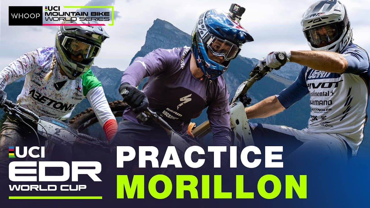 Slip, Slide &amp; All Send In Morillon! 🇫🇷  | UCI EDR World Cup Practice Highlights