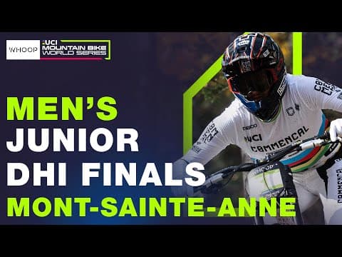 RACE HIGHLIGHTS | Mens Junior | Mont-Sainte-Anne | UCI Downhill World Cup