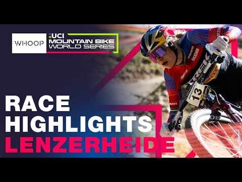 RACE HIGHLIGHTS | Elite Women 2025 UCI XCO World Cup | Round 8 Lenzerheide