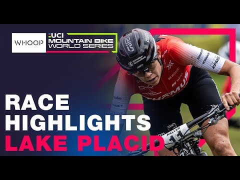 RACE HIGHLIGHTS | Elite Women 2025 XCC | Round 9 Lake Placid | UCI Short-Track World Cup