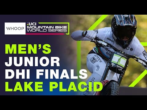 RACE HIGHLIGHTS | Mens Junior | Lake Placid | UCI Downhill World Cup